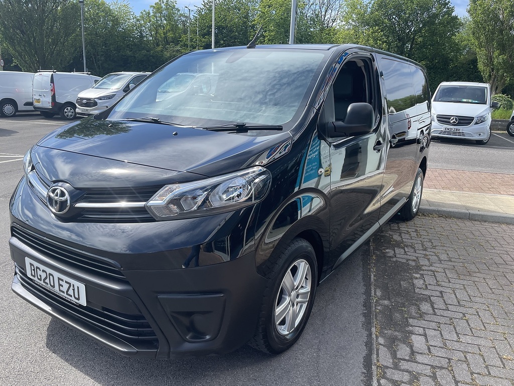 Toyota PROACE 2.0D Icon Medium Panel Van 6Dr Mwb E Black #5