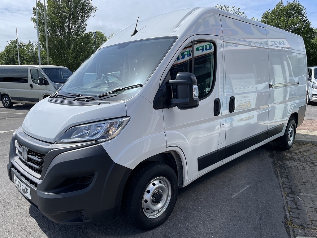 Fiat Ducato 2.2 Multijetiii 35 Business Pro Panel Van Dies HX23GKP White #5
