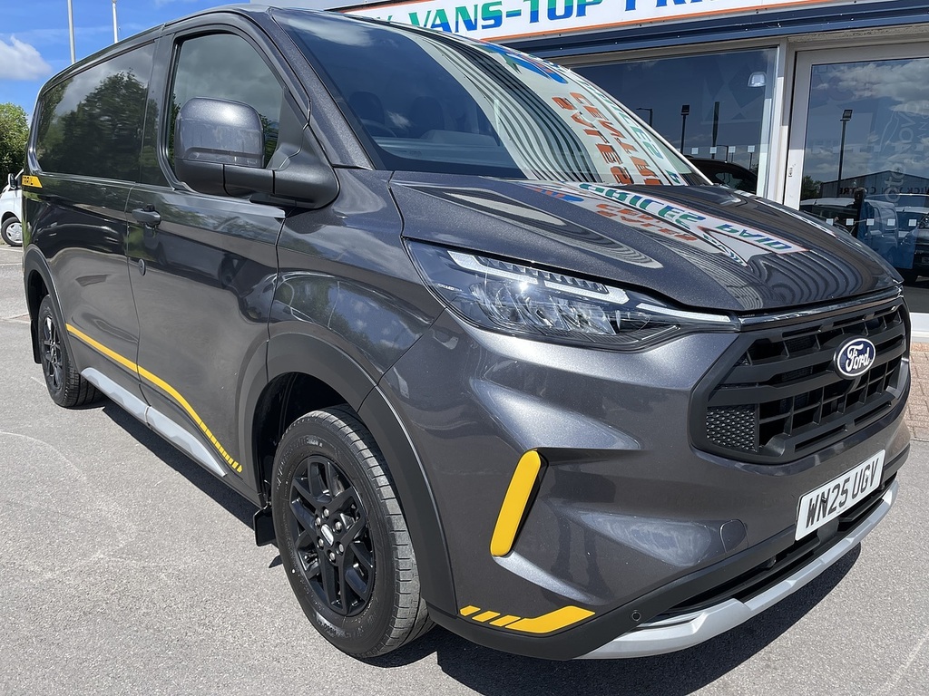 Ford Transit Custom 2.0 320 Ecoblue Trail Panel Van WN25UGV Grey #2
