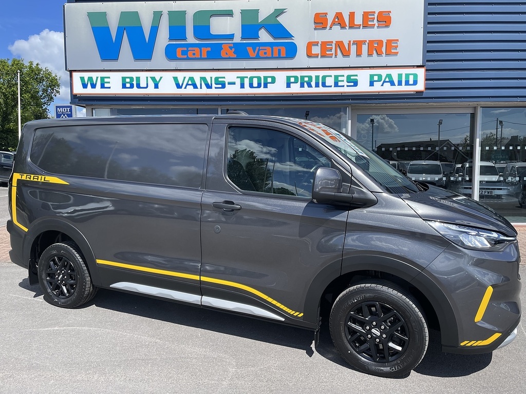 Ford Transit Custom 2.0 320 Ecoblue Trail Panel Van WN25UGV Grey #4