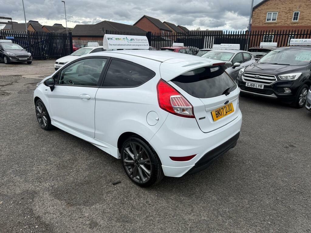 Ford Fiesta 1.0T Ecoboost St-line Euro 6 S S BK17DJU White #3