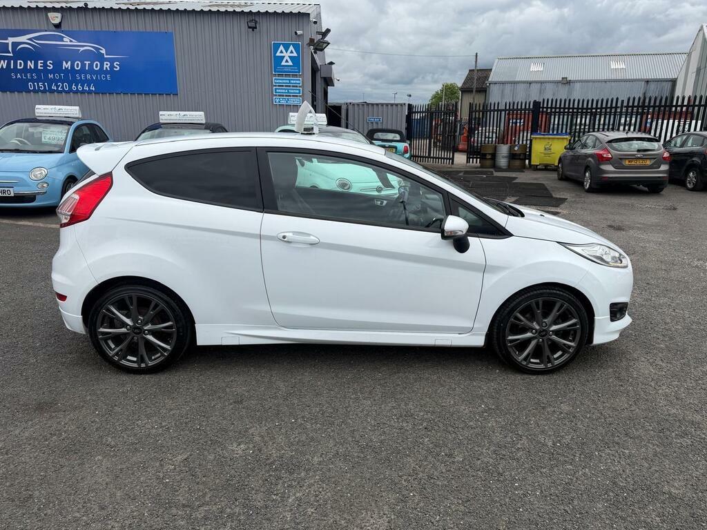 Ford Fiesta 1.0T Ecoboost St-line Euro 6 S S BK17DJU White #6