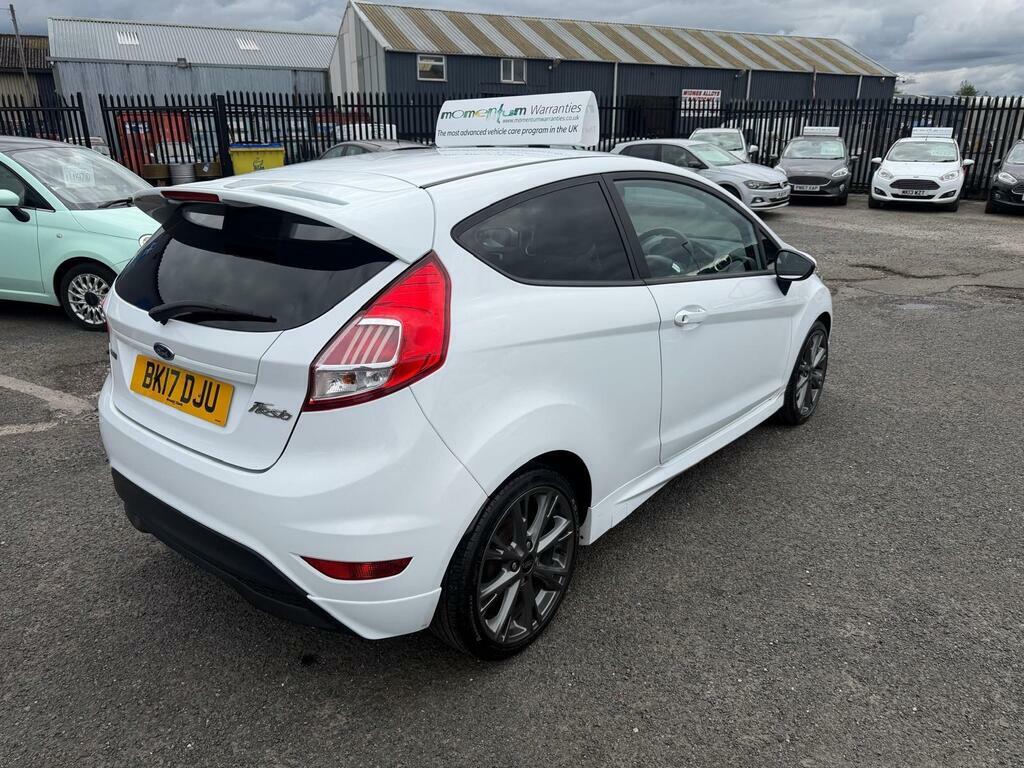 Ford Fiesta 1.0T Ecoboost St-line Euro 6 S S BK17DJU White #5