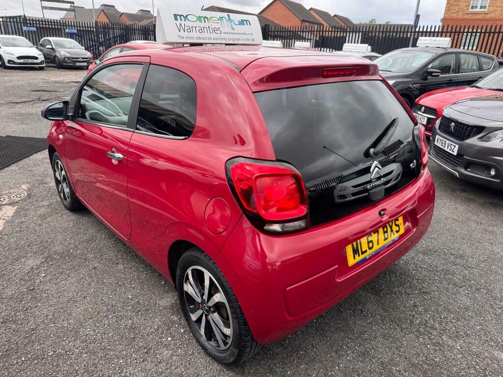 Citroen C1 1.2 Puretech Flair Euro 6 ML67BXS Red #3