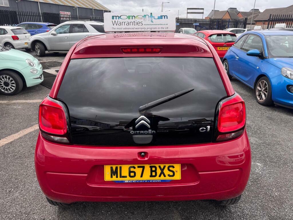 Citroen C1 1.2 Puretech Flair Euro 6 ML67BXS Red #4
