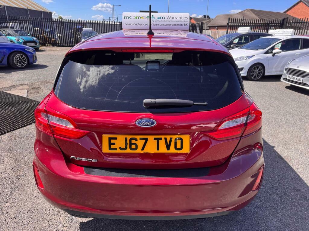 Ford Fiesta 1.0T Ecoboost Titanium Euro 6 S S EJ67TVO Red #4