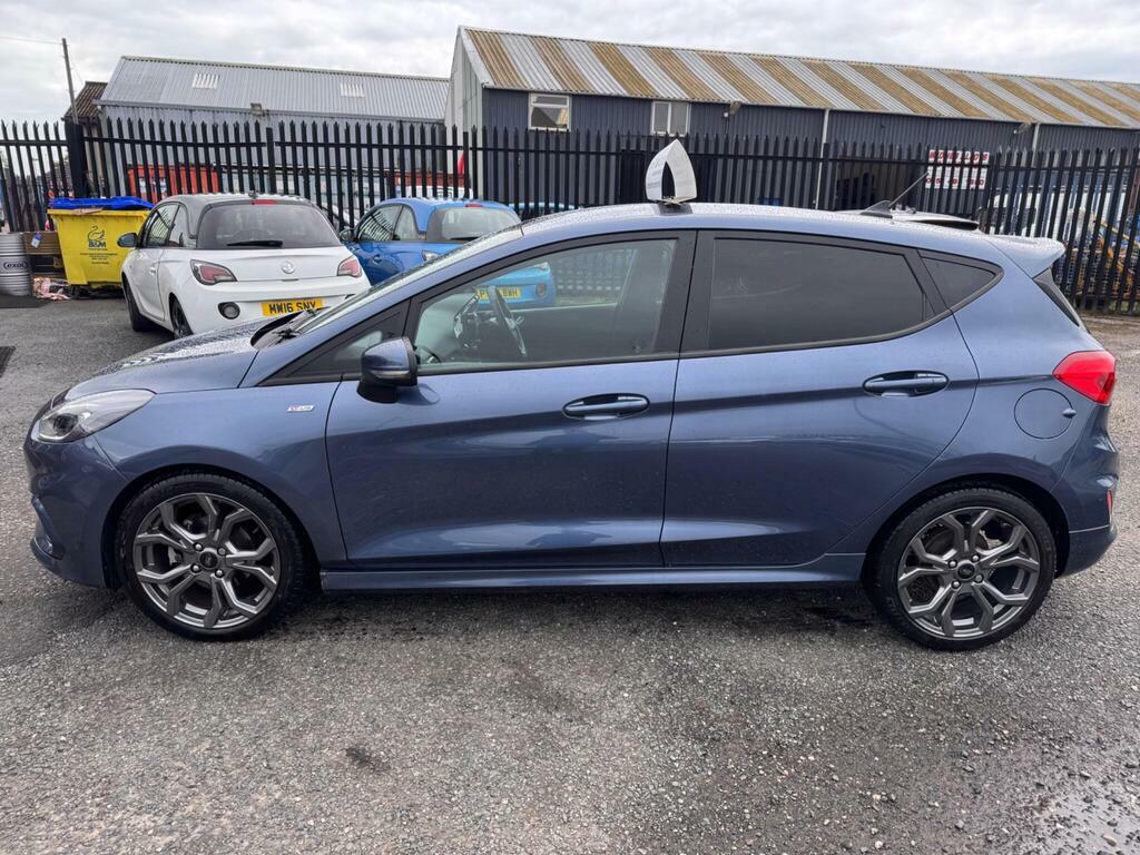 Ford Fiesta 1.0T Ecoboost Mhev St-line Edition Euro 6 S S BR21RZE Blue #2