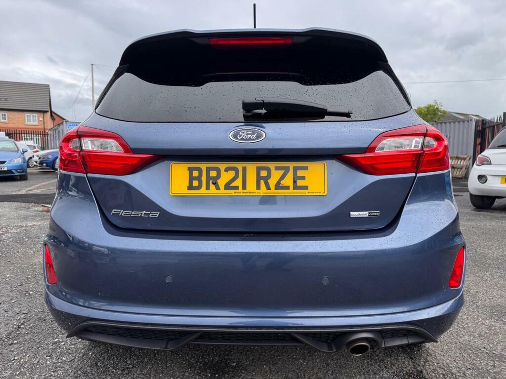 Ford Fiesta 1.0T Ecoboost Mhev St-line Edition Euro 6 S S BR21RZE Blue #5