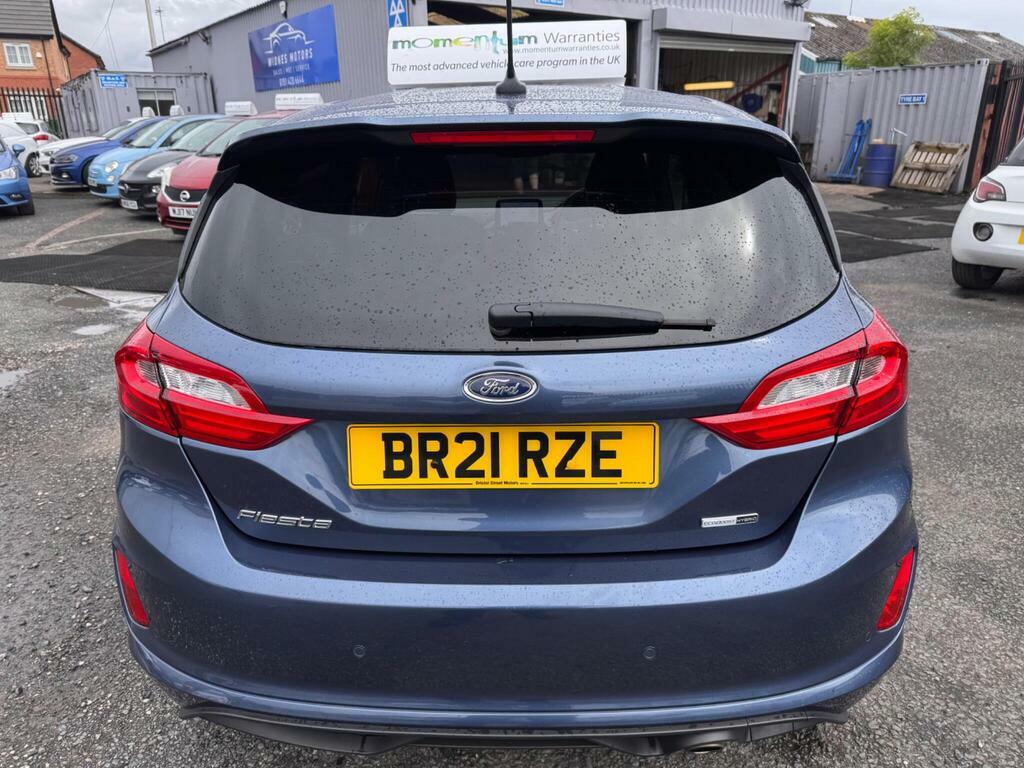 Ford Fiesta 1.0T Ecoboost Mhev St-line Edition Euro 6 S S BR21RZE Blue #4