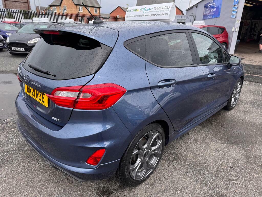 Ford Fiesta 1.0T Ecoboost Mhev St-line Edition Euro 6 S S BR21RZE Blue #6