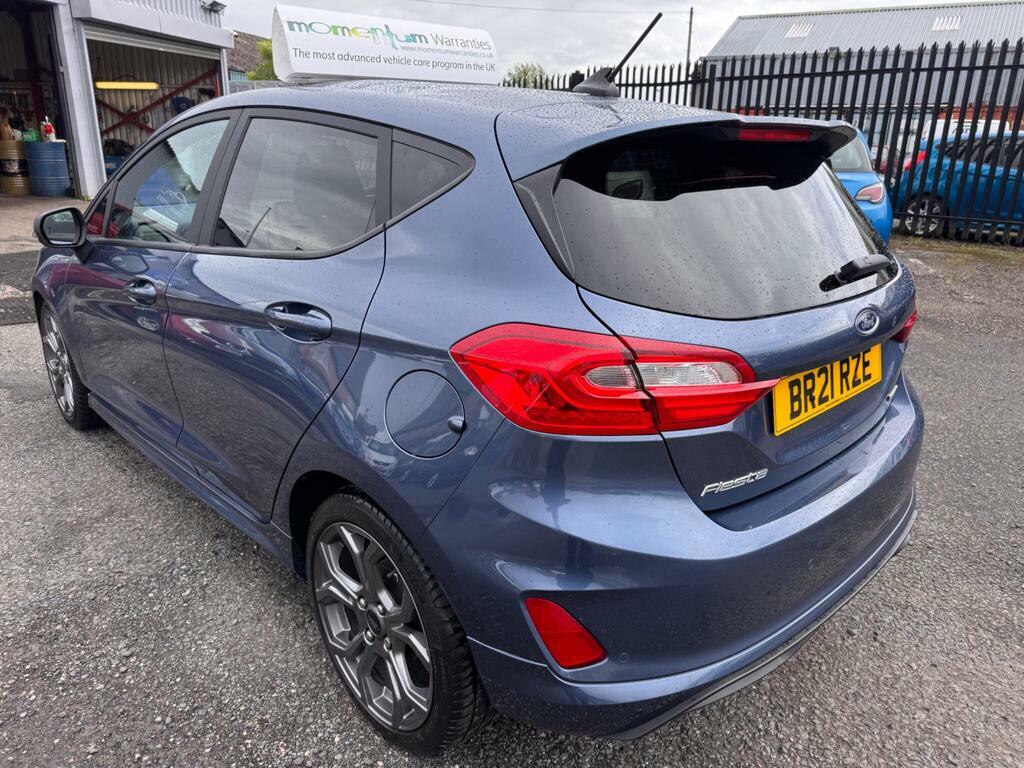 Ford Fiesta 1.0T Ecoboost Mhev St-line Edition Euro 6 S S BR21RZE Blue #3
