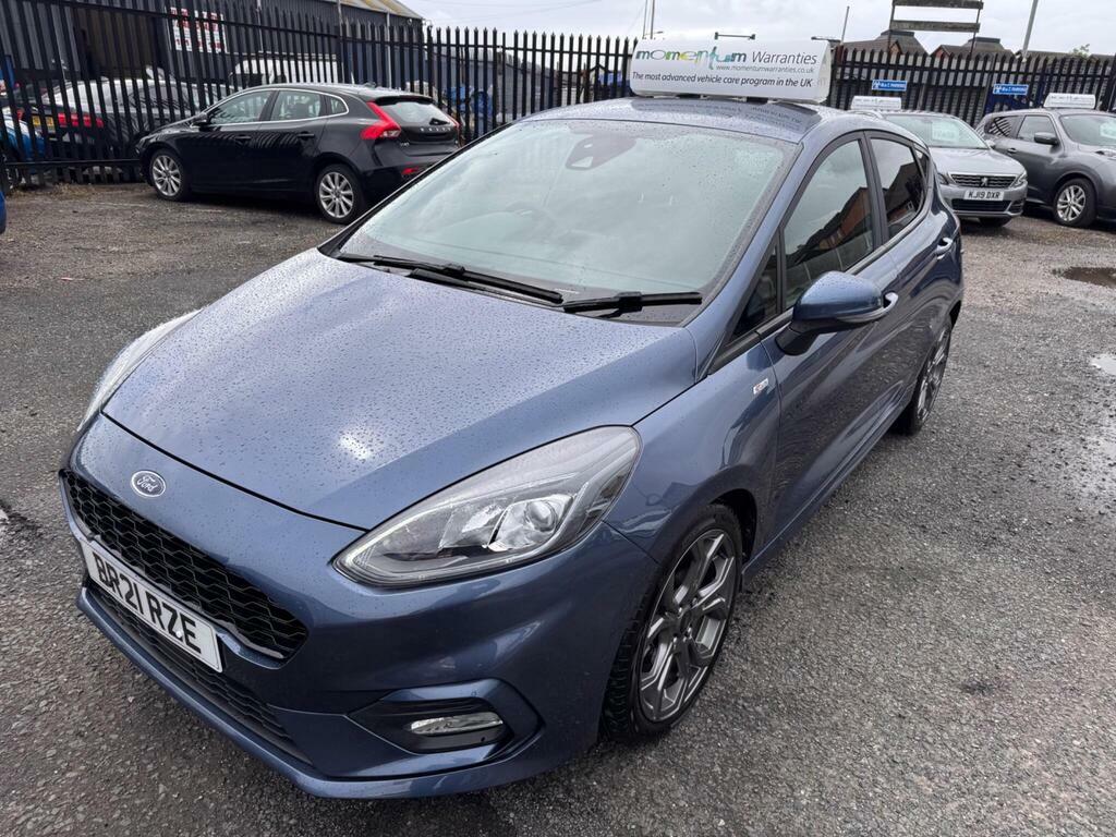 Ford Fiesta 1.0T Ecoboost Mhev St-line Edition Euro 6 S S Blue