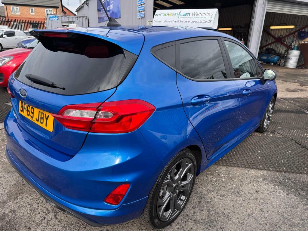 Ford Fiesta 1.0T Ecoboost St-line Euro 6 S S BP69JBY Blue #6