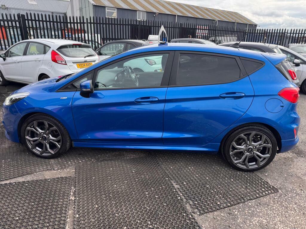 Ford Fiesta 1.0T Ecoboost St-line Euro 6 S S BP69JBY Blue #2