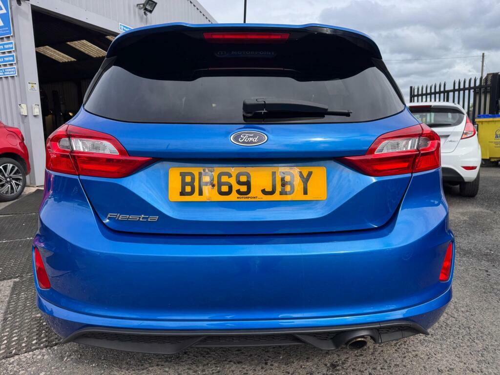 Ford Fiesta 1.0T Ecoboost St-line Euro 6 S S BP69JBY Blue #5