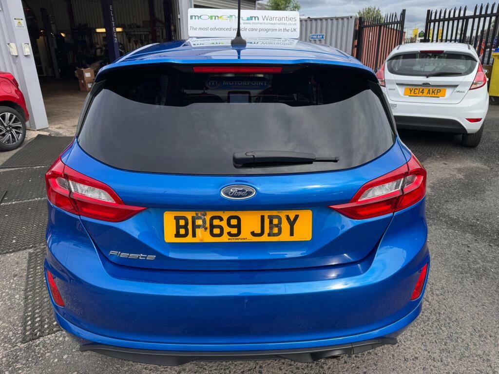 Ford Fiesta 1.0T Ecoboost St-line Euro 6 S S BP69JBY Blue #4
