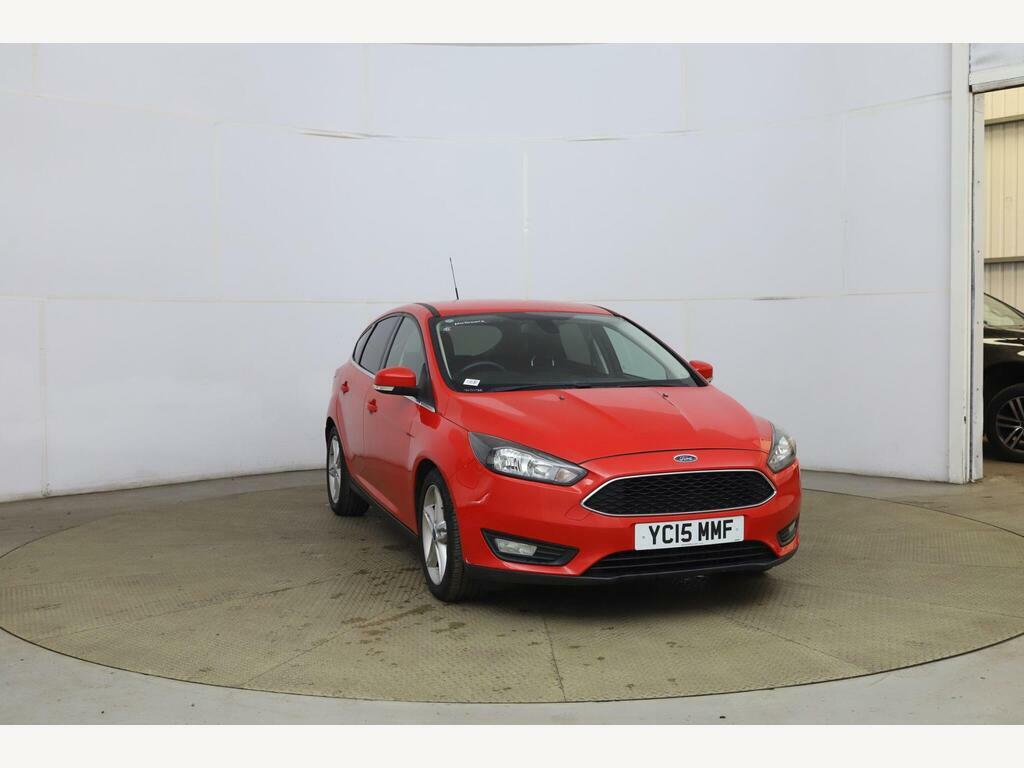 Ford Focus 1.0T Ecoboost Zetec Euro 6 S S YC15MMF Red #3