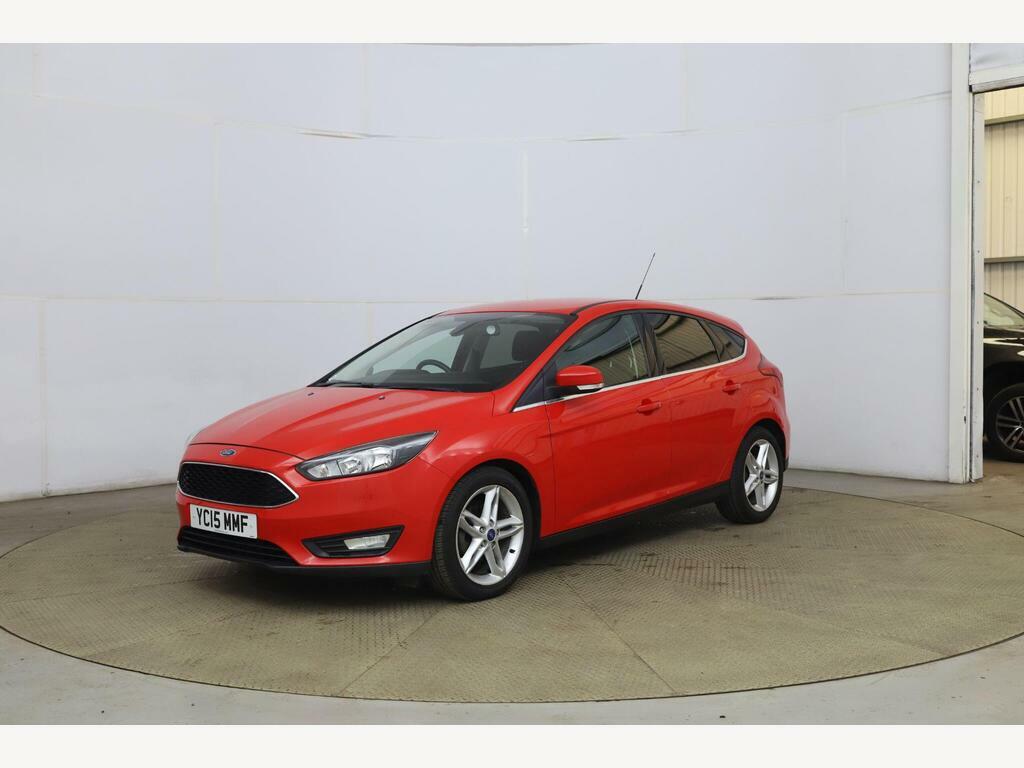 Ford Focus 1.0T Ecoboost Zetec Euro 6 S S Red