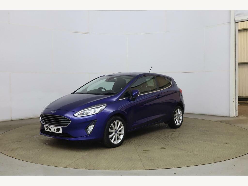 Ford Fiesta 1.0T Ecoboost Titanium Euro 6 S S Blue