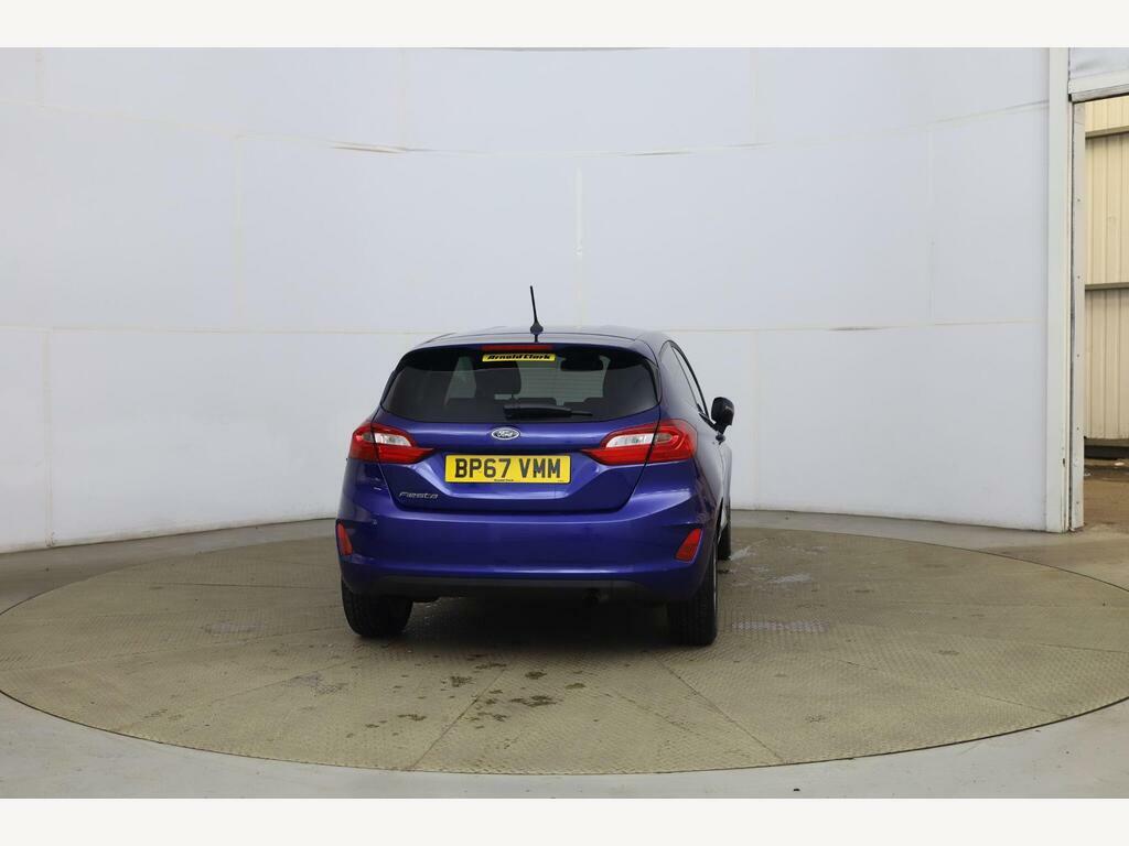 Ford Fiesta 1.0T Ecoboost Titanium Euro 6 S S BP67VMM Blue #5