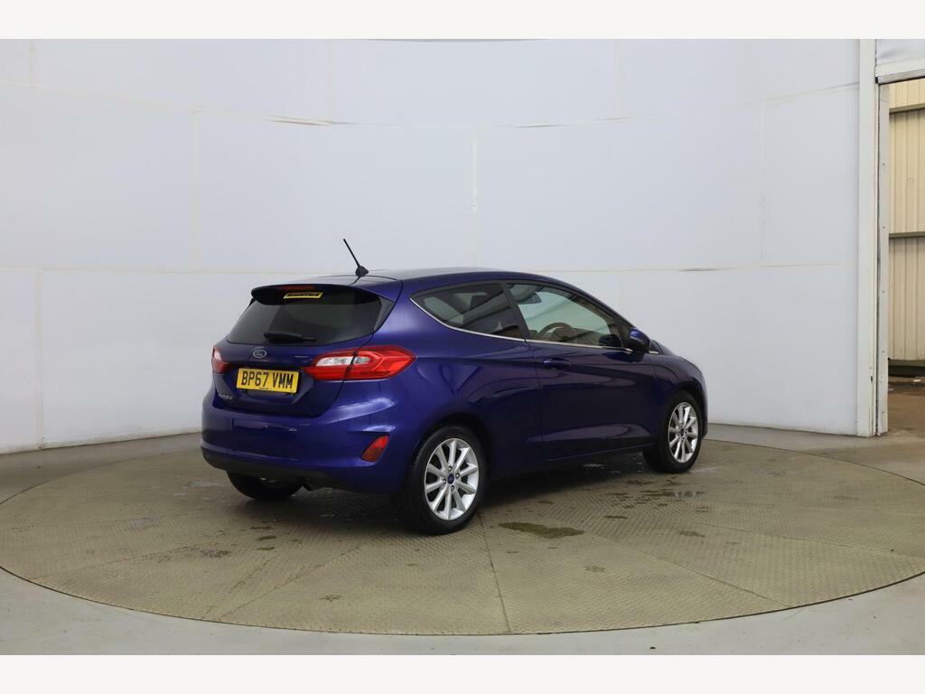 Ford Fiesta 1.0T Ecoboost Titanium Euro 6 S S BP67VMM Blue #4