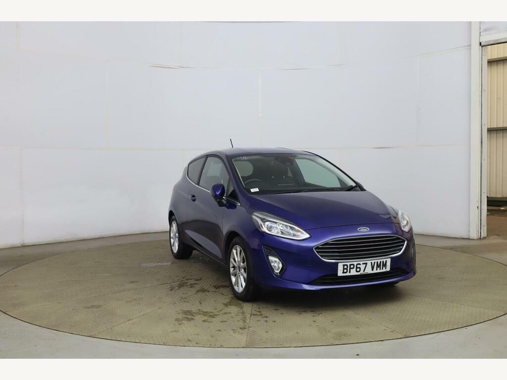 Ford Fiesta 1.0T Ecoboost Titanium Euro 6 S S BP67VMM Blue #3