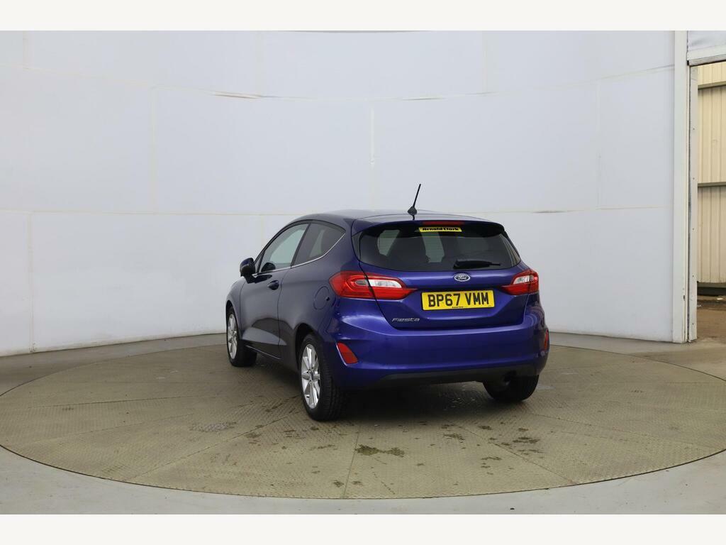 Ford Fiesta 1.0T Ecoboost Titanium Euro 6 S S BP67VMM Blue #6
