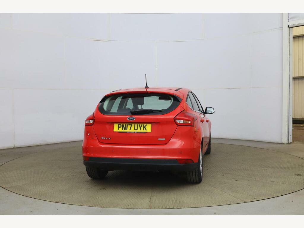 Ford Focus 1.0T Ecoboost Titanium Euro 6 S S PN17UYK Red #5