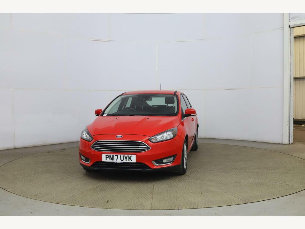 Ford Focus 1.0T Ecoboost Titanium Euro 6 S S PN17UYK Red #2