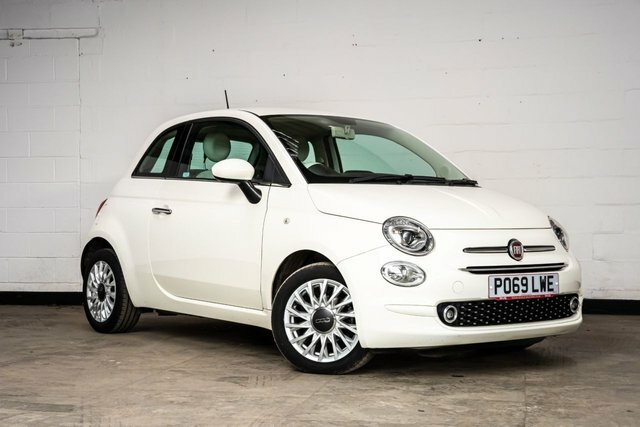 Fiat 500 2019 1.2 Lounge Hatchback Euro 6 White