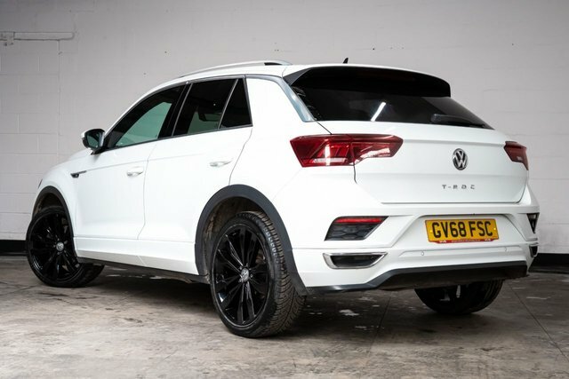 Volkswagen T-Roc 2018 1.6 Tdi R-line Suv Euro 6 GV68FSC White #3