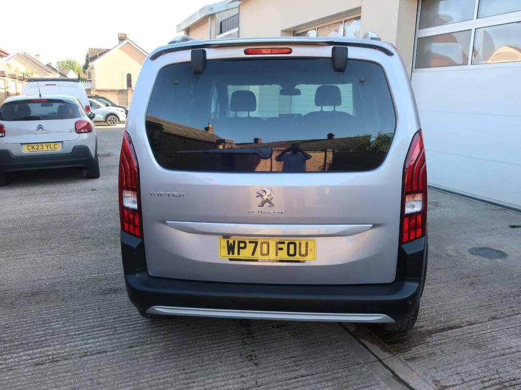 Peugeot Rifter 1.2 Puretech Allure Premium Standard Mpv Eat Euro WP70FOU Grey #6