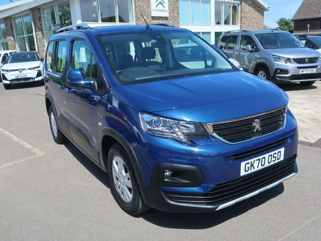 Peugeot Rifter 1.5 Bluehdi Allure Standard Mpv Eat Euro 6 S S 5 GK70OSD Blue #2