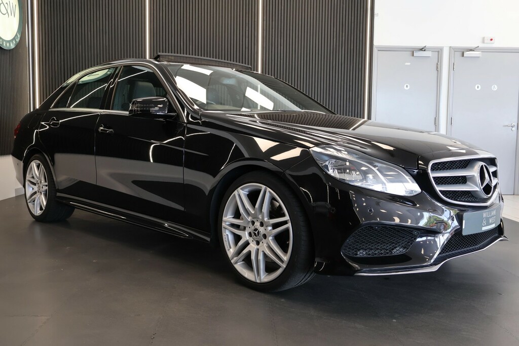 Mercedes-Benz E Class Saloon 3.0 E350 V6 Bluetec Amg Line 201565 FG65BPV Black #5