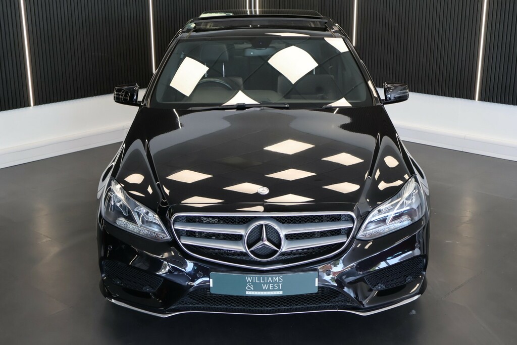 Mercedes-Benz E Class Saloon 3.0 E350 V6 Bluetec Amg Line 201565 FG65BPV Black #3