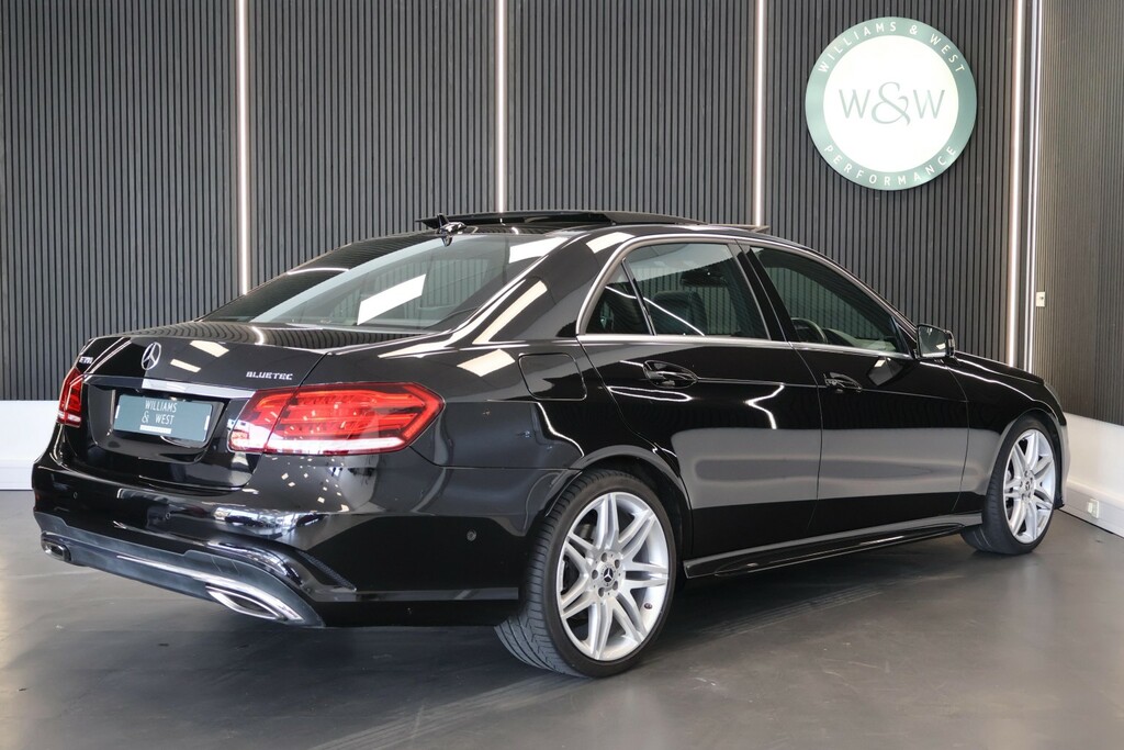 Mercedes-Benz E Class Saloon 3.0 E350 V6 Bluetec Amg Line 201565 FG65BPV Black #6