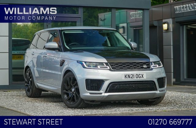 Land Rover Range Rover Sport 2021 3.0 D300 Mhev Hse Dynamic Suv Silver
