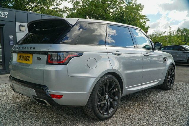 Land Rover Range Rover Sport 2021 3.0 D300 Mhev Hse Dynamic Suv KN21OGX Silver #5