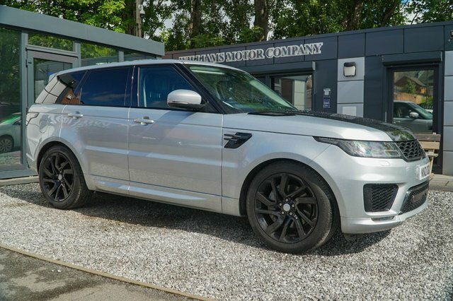 Land Rover Range Rover Sport 2021 3.0 D300 Mhev Hse Dynamic Suv KN21OGX Silver #6