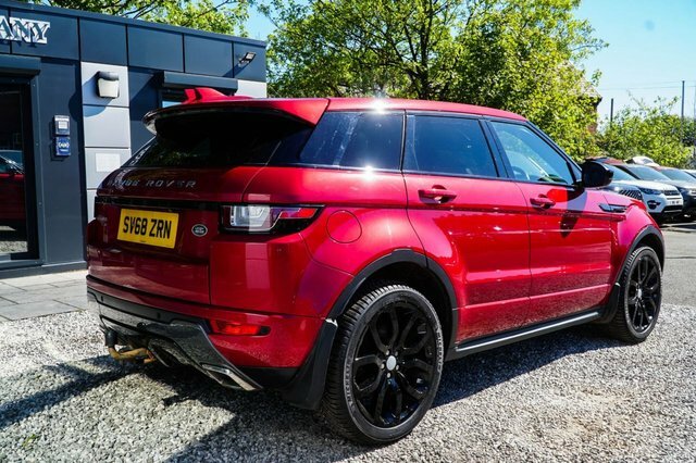 Land Rover Range Rover Evoque 2018 2.0 Td4 Hse Dynamic Suv 4Wd SV68ZRN Red #6