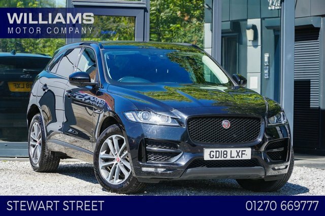 Jaguar F-Pace 2018 2.0 D180 R-sport Suv Euro 6 Black
