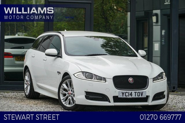Jaguar XF 2014 2.2D R-sport Sportbrake Euro White