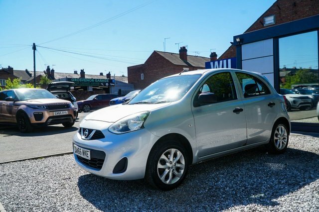 Nissan Micra 2016 1.2 Vibe Hatchback Euro 6 DA66WKE Silver #5