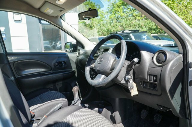 Nissan Micra 2016 1.2 Vibe Hatchback Euro 6 DA66WKE Silver #2