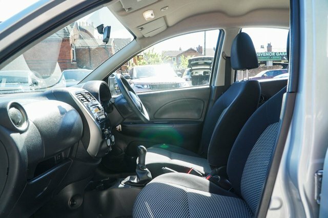 Nissan Micra 2016 1.2 Vibe Hatchback Euro 6 DA66WKE Silver #4