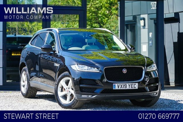 Jaguar F-Pace 2019 2.0 D180 Portfolio Suv Awd Eu Black