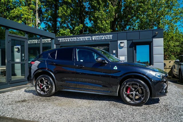 Alfa Romeo Stelvio 2019 2.9 V6 Bi-turbo Quadrifoglio Suv A Black #6
