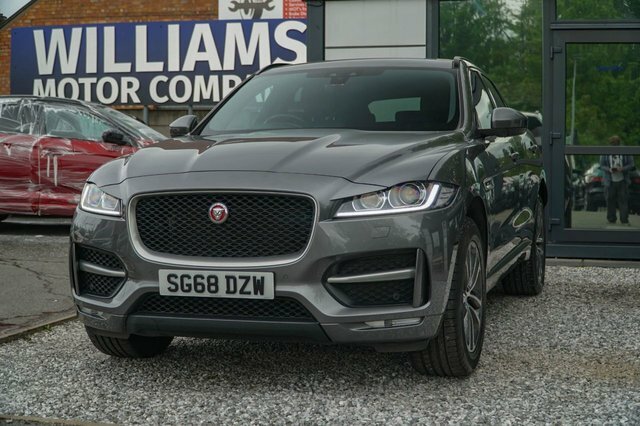 Jaguar F-Pace 2018 2.0 D165 R-sport Suv Euro 6 Grey #5