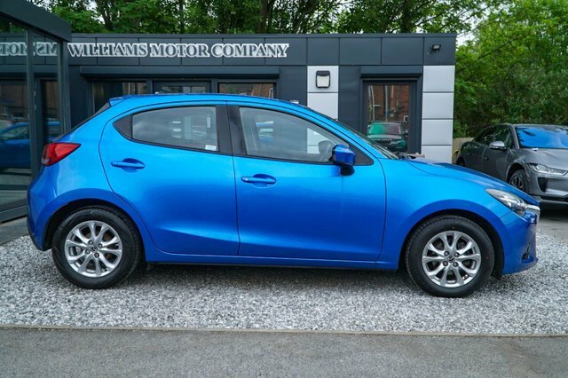 Mazda 2 2015 1.5 Skyactiv-g Se-l Hatchback Manu SH65EFR Blue #6