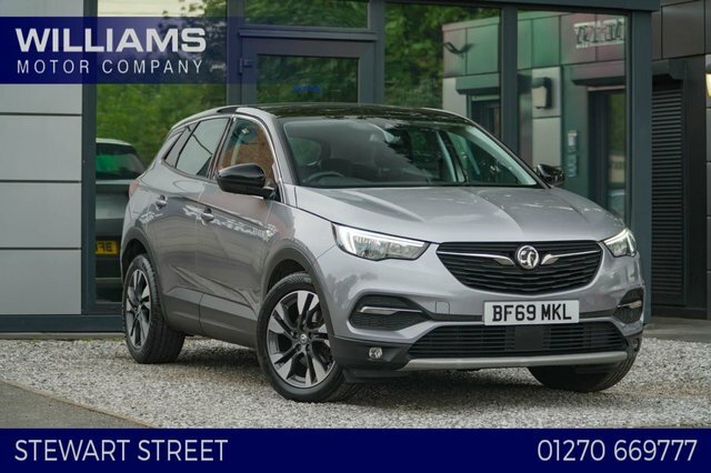 Vauxhall Grandland X 2019 1.2 Turbo Gpf Sport Nav Suv Grey